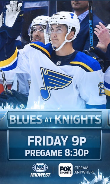 Blues visit Golden Knights in dire need of wins and points